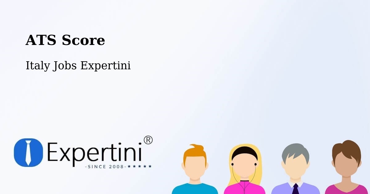 Resume ATS Score & Job Description Match Tool – Premolo - Italy Jobs Expertini