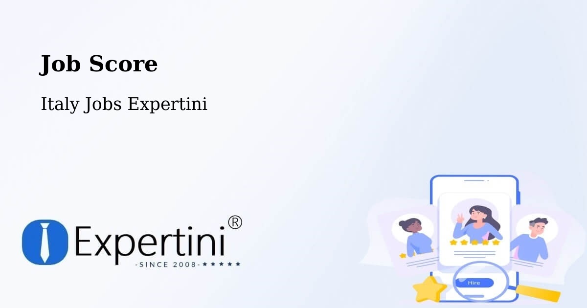 Job Score & Job Description Score Tool – Premolo - Italy Jobs Expertini